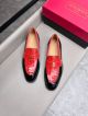 Balmain Man Black and red Calfskin Business Leather Shoes 0428163 (4)_th.jpg